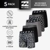 Billabong Mens Underwear 5 Pack Microfiber Performance Boxer Briefs for Men-1