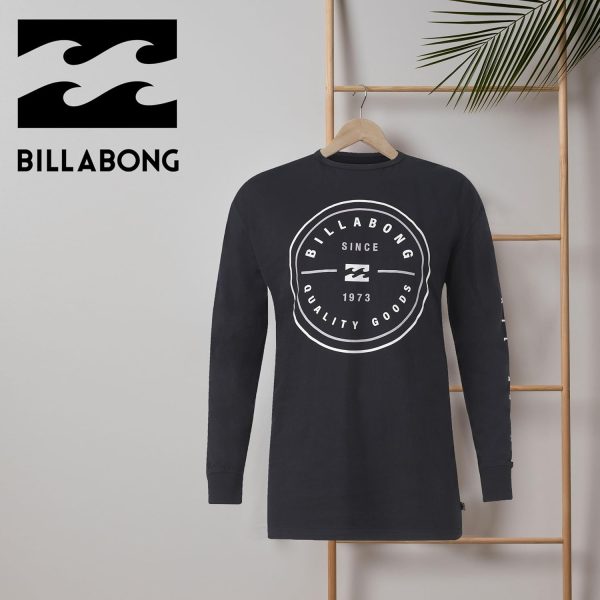 Billabong Big and Tall Long Sleeve T Shirts for Men - Cotton Graphic Tee Shirts-2