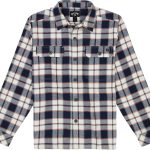 Billabong Boys' Long Sleeve Button-Down Flannel Shirt-0