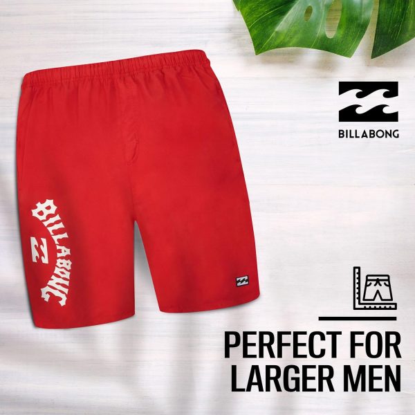 Billabong Big and Tall Swim Trunks for Men, Board Shorts Mens Pockets 10" Inseam swim trunks for