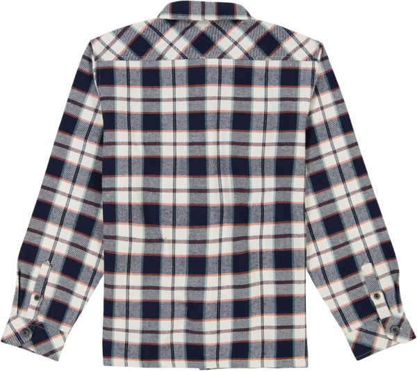 Billabong Boys' Long Sleeve Button-Down Flannel Shirt-1