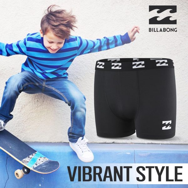 Billabong Boys Underwear 4 Pack Boxer Briefs for Boys 6-18 Durable Stretch Breathable Moisture Wicking-2