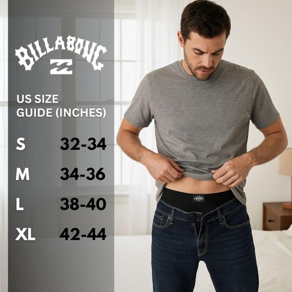 Billabong Mens Underwear 5 Pack Microfiber Performance Boxer Briefs for Men-4