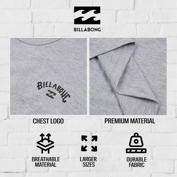 Billabong Big and Tall Tank Tops for Men - Cotton Mens Sleeveless Muscle T Shirt big and tall