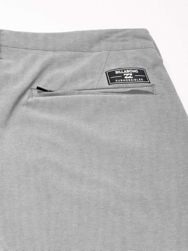 Billabong mens Classic 4-way Stretch Quick Dry Hybrid Short, 21 Inch Outseam Casual Shorts, Grey, 30 US mens classic 4-way