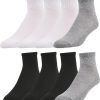 Billabong Mens Socks 8 Pairs Ankle Socks for Men Premium Athletic Shoe Size 8-12-0