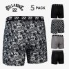 Billabong Mens Underwear 5 Pack Microfiber Performance Boxer Briefs for Men-3