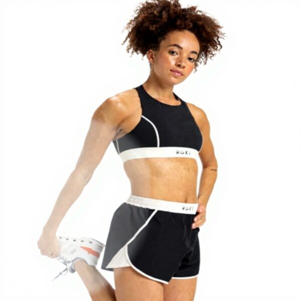 Roxy Womens Shorts Lightweight Breathable Anthracite