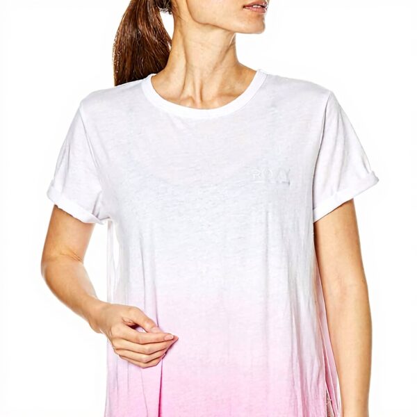 Roxy Hurry UP Womens T-Shirt Pink Large Casual Comfort