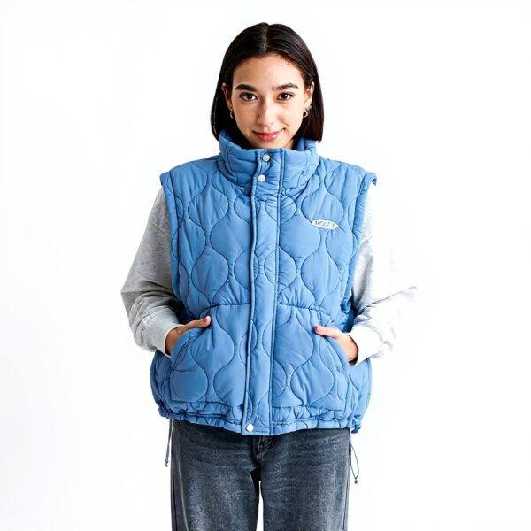 Roxy Womens 2-Way Jacket Removable Sleeves BGR Large