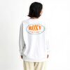 Roxy Womens Long Sleeve T-Shirt Back Logo Casual Wear