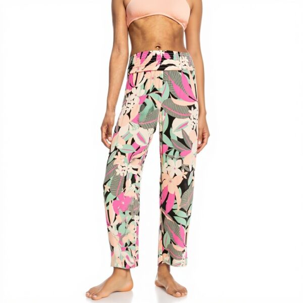 Roxy Womens Cover-Up Sarong Anthracite Palm Song Axs