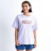 Roxy Womens Box Logo T-Shirt Purple Large RST241075