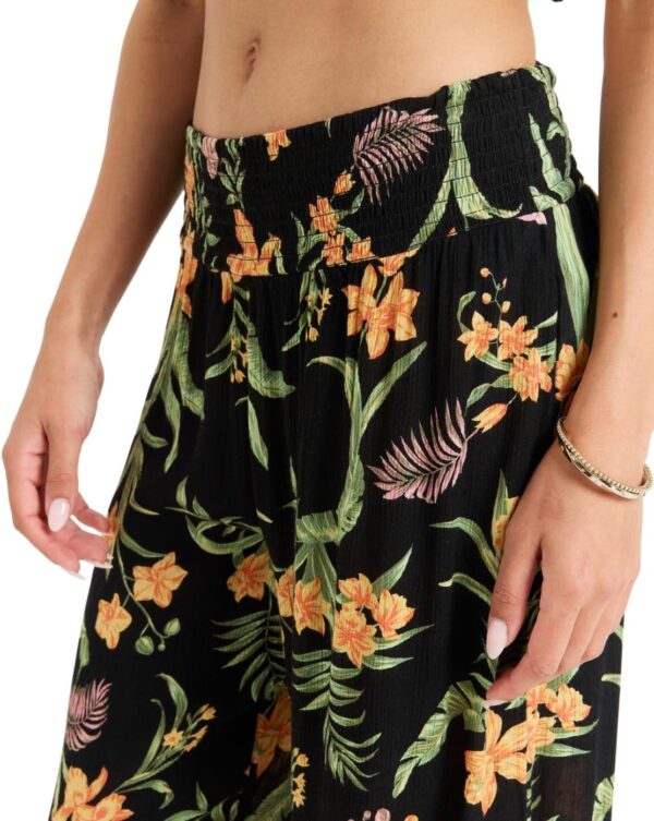 Roxy Swim Coverup Anthracite Island Escape Womens Cover Up-5