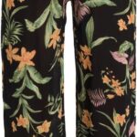 Roxy Swim Coverup Anthracite Island Escape Womens Cover Up-0