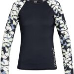 Roxy Women's Rash Guard Shirt Active Swimwear Protection-0