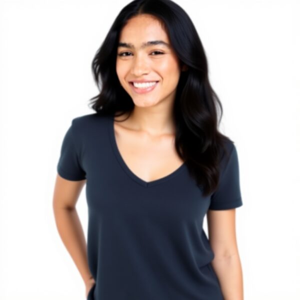 Roxy Womens Flowing Top V T-Shirt Casual Comfort Fit