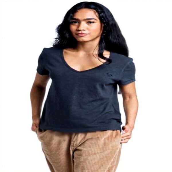 Roxy Womens Flowing Top V T-Shirt Casual Comfort Fit