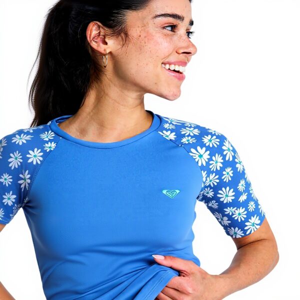 Roxy Womens Classic Lycra T-Shirt Surf Shirt Rash Guard