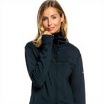 Roxy Womens Vertere Full Zip Sweatshirt Polyester Hoodie