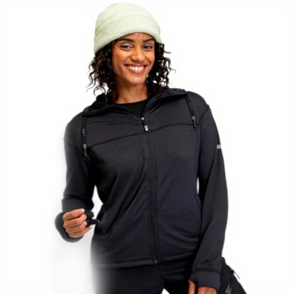 Roxy Womens Vertere Full Zip Sweatshirt Polyester Hoodie