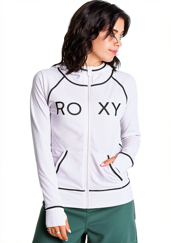 Roxy Rashguard Rashi Parka Womens Swim Shirt UPF