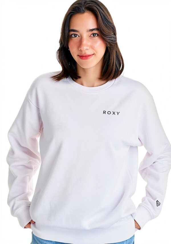 Roxy Womens Historical Logo Pullover Sweatshirt Hoodie