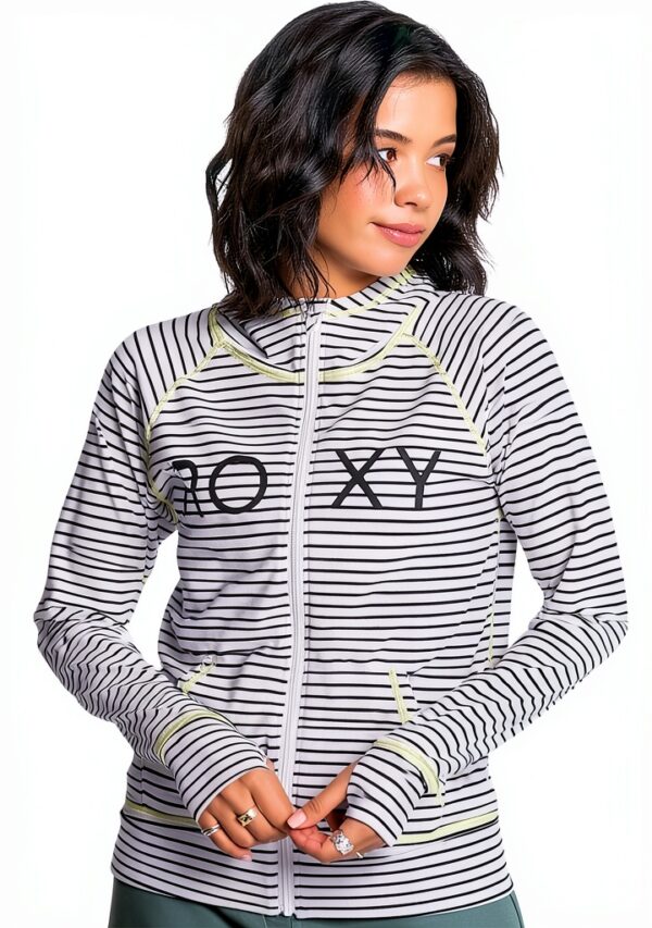 Roxy Rashguard Rashi Parka Womens Swim Shirt UPF