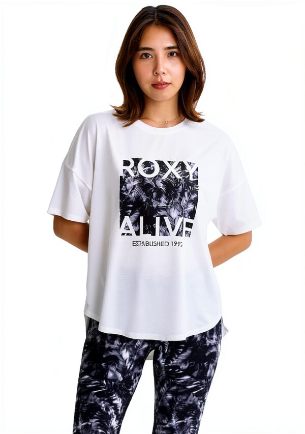 Roxy Womens Quick Dry T-Shirt Classic Have A Day Tee