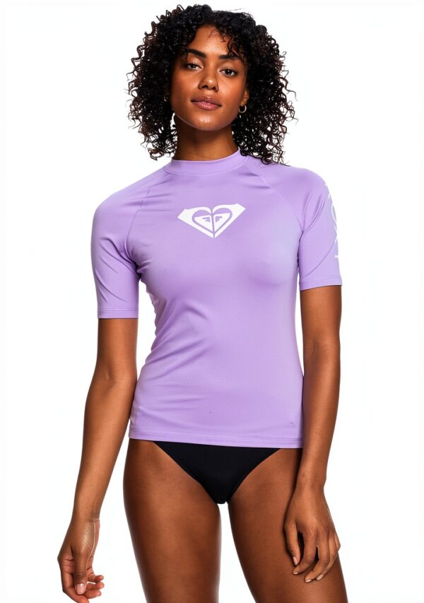 Roxy Womens Rash Guard Shirt UPF 50 Recycled Polyester