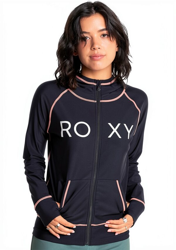 Roxy Rashguard Rashi Parka Womens UPF Swim Shirt