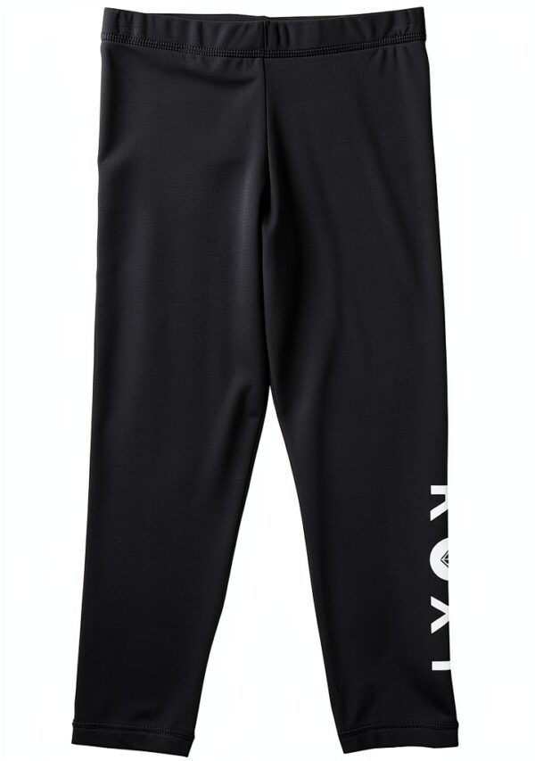 Roxy Girls Swim Shorts Black Amphibious Leggings Style